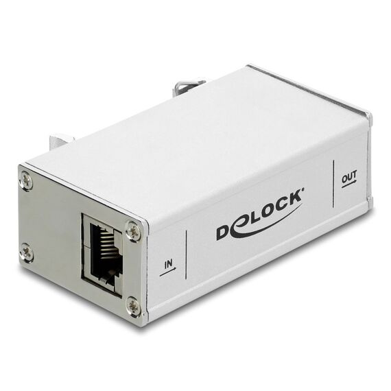 DeLOCK 62066 Überspannungsschutz Weiß