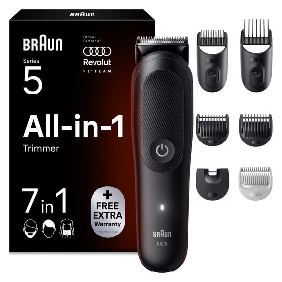 Braun AIO5520 F1 Series 5 All-in-One Style Schwarz 14 Lithium-Ion (Li-Ion), 2 image