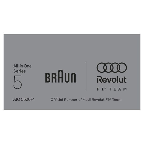 Braun AIO5520 F1 Series 5 All-in-One Style Schwarz 14 Lithium-Ion (Li-Ion), 5 image