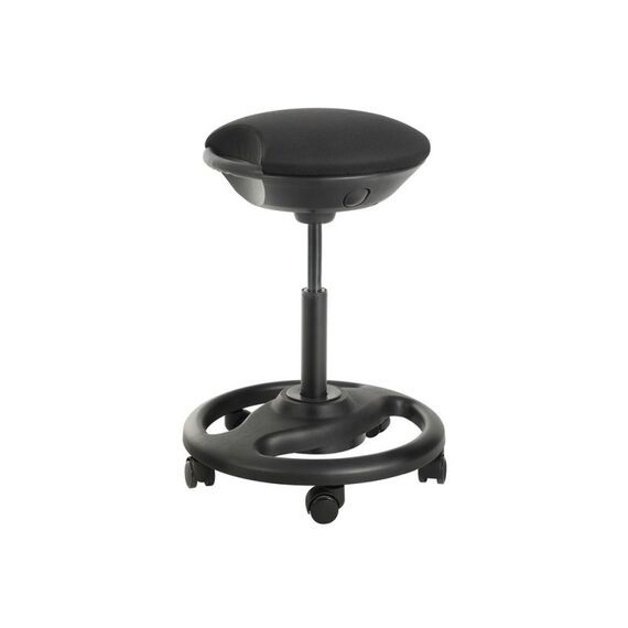 Songmics OSC06BK Barhocker Gepolsterter Sitz 1 Bein(e)