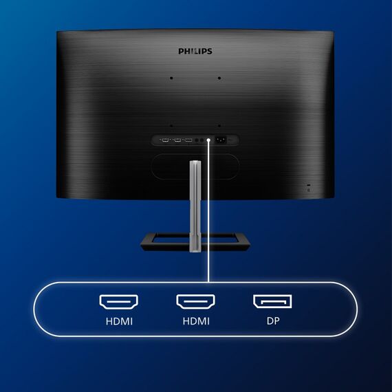 Philips E Line 328E1CA/00 Computerbildschirm 80 cm (31.5") 3840 x 2160 Pixel 4K Ultra HD LCD Schwarz, 4 image