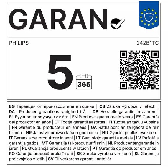 Philips 242B1TC/00 Computerbildschirm 60,5 cm (23.8") 1920 x 1080 Pixel Full HD LED Touchscreen Schwarz, 8 image