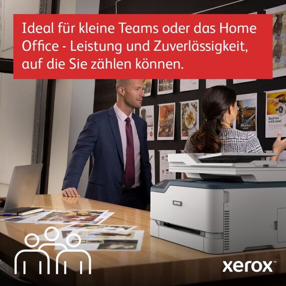 Xerox C235 A4 22 Seiten/Min. Kopie/Druck/Scan/Fax Wireless PS3 PCL5e/6 Automatischer Vorlageneinzug 2 Behälter Gesamt 251 Blatt, 11 image