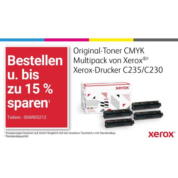 Xerox C235 A4 22 Seiten/Min. Kopie/Druck/Scan/Fax Wireless PS3 PCL5e/6 Automatischer Vorlageneinzug 2 Behälter Gesamt 251 Blatt, 8 image