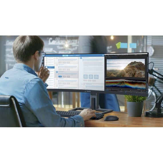 Philips 6000 series 45B1U6900C/00 Computerbildschirm 113 cm (44.5") 5120 x 1440 Pixel UltraWide Dual Quad HD LED Schwarz, 3 image