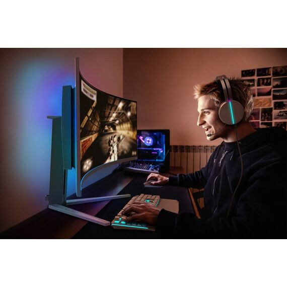 Philips Evnia 8000 49M2C8900L/00 Computerbildschirm 124,2 cm (48.9") 5120 x 1440 Pixel Dual QHD QD-OLED Weiß, 4 image