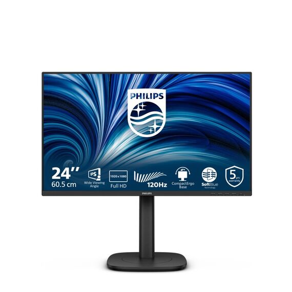 Philips 3000 series 24B2N3200J/00 Computerbildschirm 60,5 cm (23.8") 1920 x 1080 Pixel Full HD LCD Schwarz