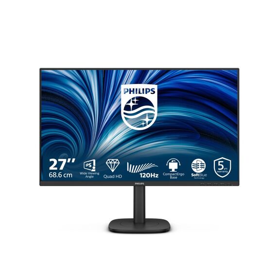 Philips 27B2N3500J/00 Computerbildschirm 68,6 cm (27") 2560 x 1440 Pixel 2K LCD Schwarz