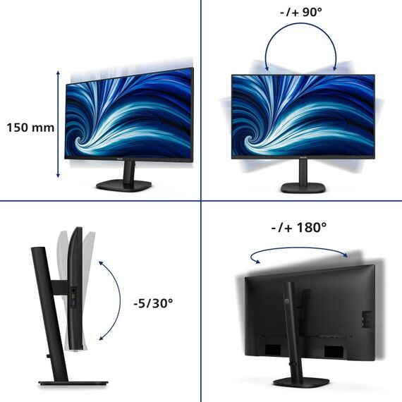Philips 27B2N3500J/00 Computerbildschirm 68,6 cm (27") 2560 x 1440 Pixel 2K LCD Schwarz, 3 image