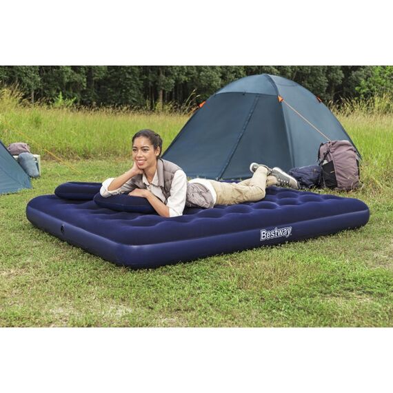 Bestway 67374 Luftmatratze Doppelmatratze Blau, 14 image