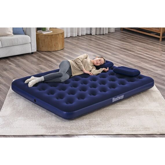 Bestway 67374 Luftmatratze Doppelmatratze Blau, 18 image