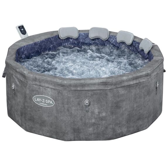 Bestway Lay-Z-Spa 6001V Whirlpool/Jacuzzi 850 l 6 Person(en) Rund Grau