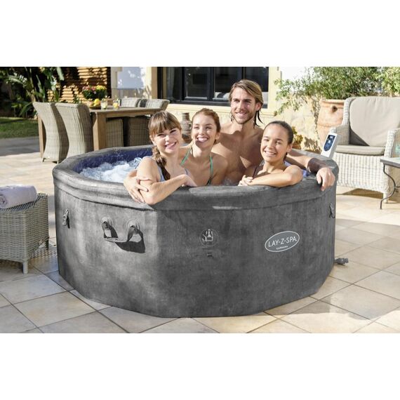 Bestway Lay-Z-Spa 6001V Whirlpool/Jacuzzi 850 l 6 Person(en) Rund Grau, 31 image