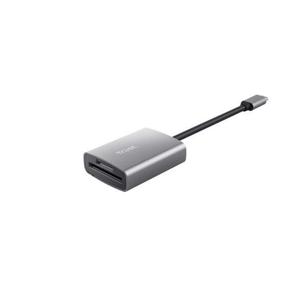 Trust 24136 Kartenleser USB 3.2 Gen 1 (3.1 Gen 1) Type-C Aluminium