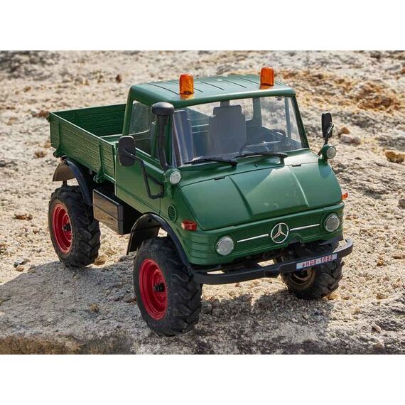 FMS FCX24 Mercedes-Benz Unimog 421 ferngesteuerte (RC) modell Elektromotor 1:24, 12 image