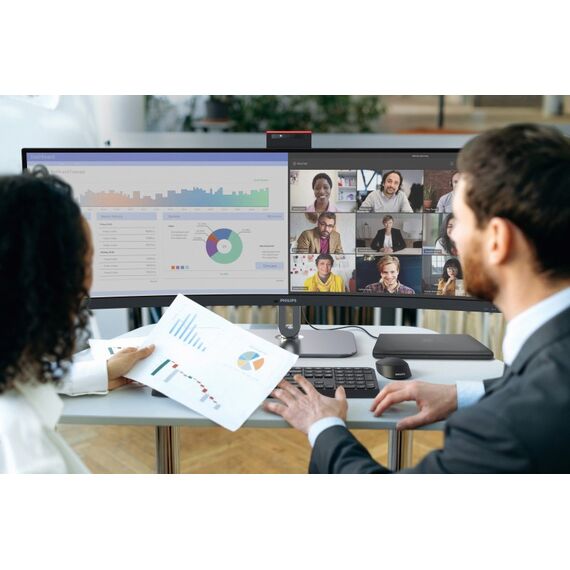 Philips 49B2U6903CH/00 Computerbildschirm 124 cm (48.8") 5120 x 1440 Pixel Dual QHD LCD Grau, 5 image