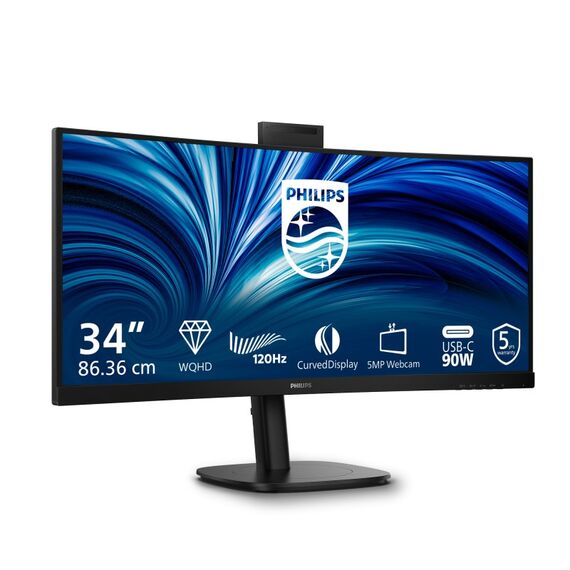 Philips 3000 series 34B2U3600CH/00 Computerbildschirm 86,4 cm (34") 3440 x 1440 Pixel Wide Quad HD LCD Schwarz, 3 image