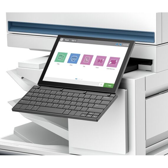 HP LaserJet Enterprise 6800zfsw Wireless Multifunction Farbe Drucker, Kopierer, Scanner; Duplex, 2 image