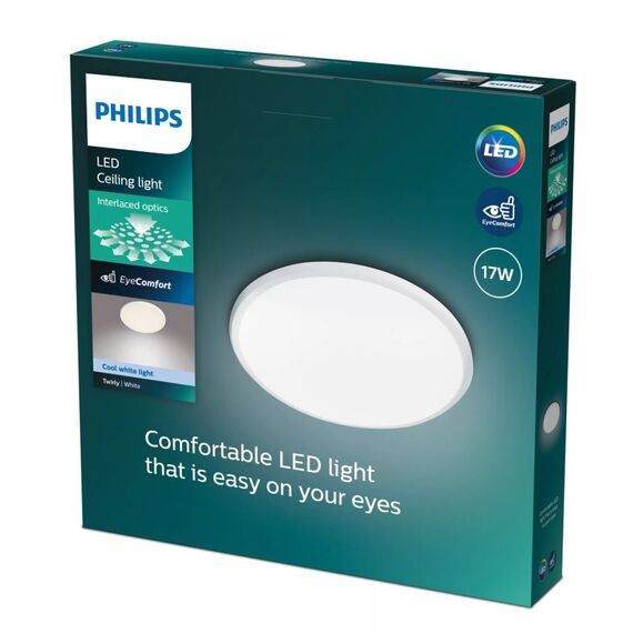 Philips Funktional Twirly Deckenleuchte, 17 W, 2 image