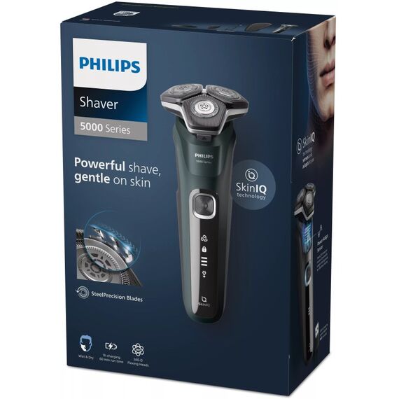 Philips SHAVER Series 5000 S5884/38 Elektrischer Nass- und Trockenrasierer, 2 image