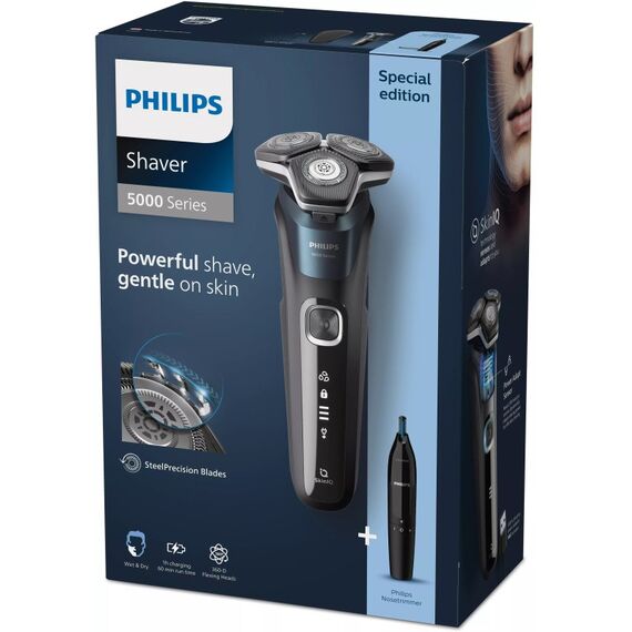 Philips SHAVER Series 5000 S5889/11 Elektrischer Nass- und Trockenrasierer, 2 image