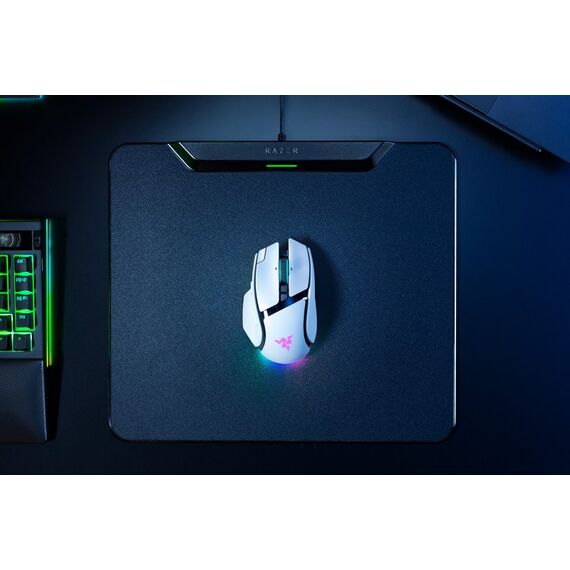 Razer Basilisk V4 Pro Maus Gaming Rechts Bluetooth + USB Type-C Optisch 50000 DPI, Farbe: Weiß, 3 image