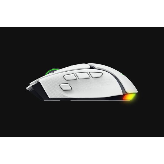 Razer Basilisk V4 Pro Maus Gaming Rechts Bluetooth + USB Type-C Optisch 50000 DPI, Farbe: Weiß, 4 image