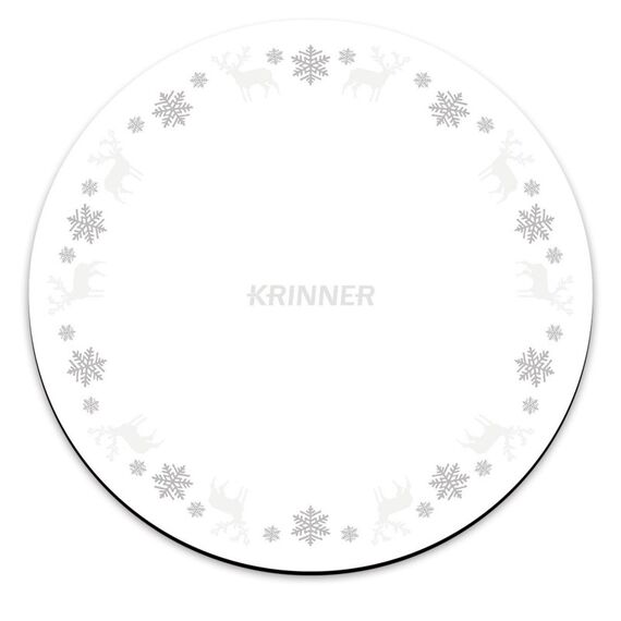 Krinner Christmas Mat Weiß