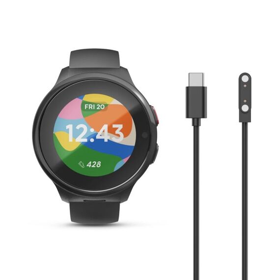 Hama 00178671 Smartwatch/ Sportuhr 3,02 cm (1.19") AMOLED Digital Touchscreen Schwarz GPS, 5 image