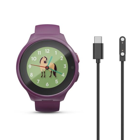 Hama 00178673 Smartwatch/ Sportuhr 3,02 cm (1.19") AMOLED Digital Touchscreen Burgund GPS, 5 image