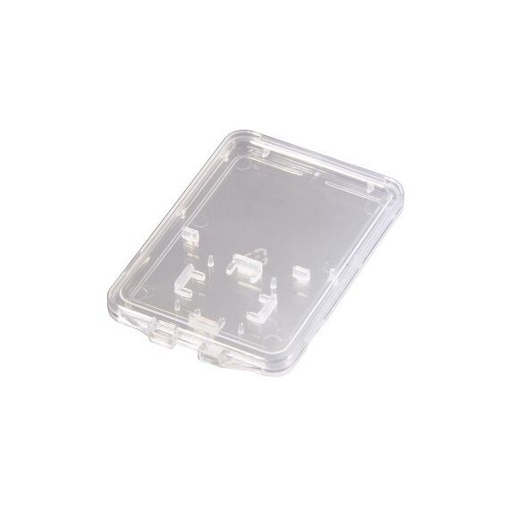 Hama SD and microSD Slim Box Speicherkarte-Gehäuse 2 Karten Kunststoff Transparent