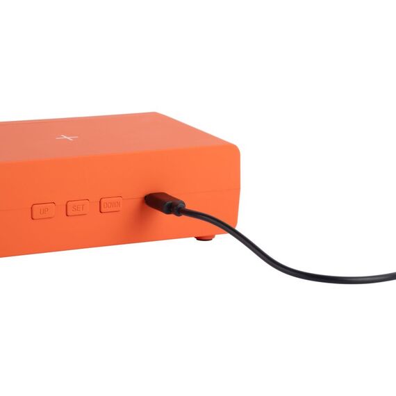 Karlsson Berlin Digitaler Wecker Orange, Farbe: Orange, 4 image