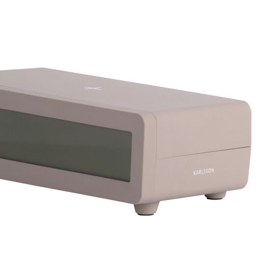 Karlsson Berlin Digitaler Wecker Grau, Farbe: Grau, 2 image