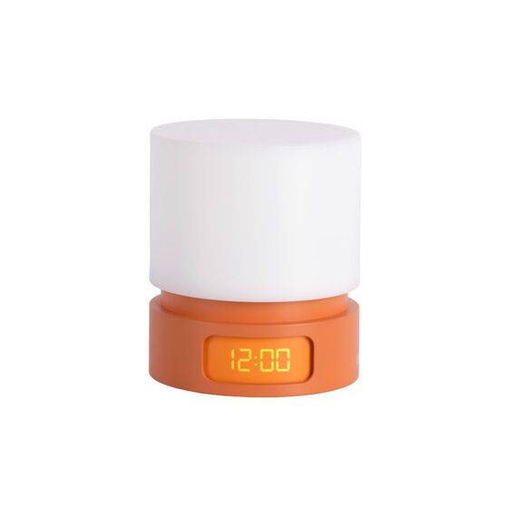 Karlsson Wecker Pillar light LED Digitaler Wecker Orange, Farbe: Orange