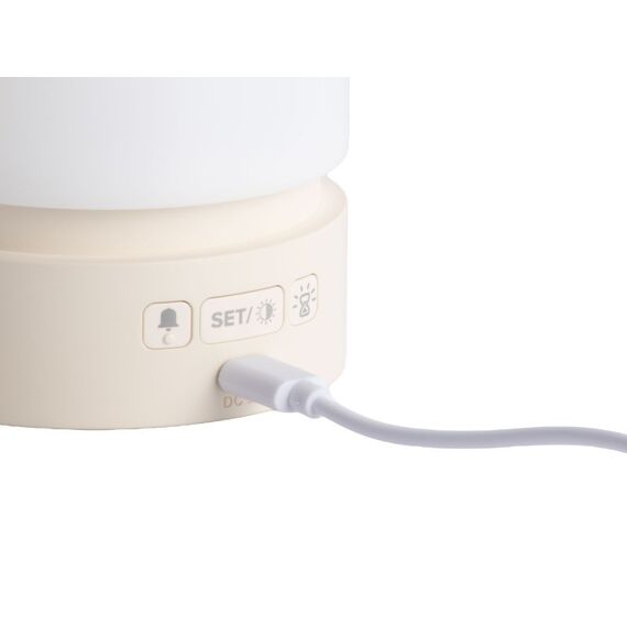 Karlsson Pillar Digitaler Wecker Cremefarben, Farbe: Cremefarben, 2 image