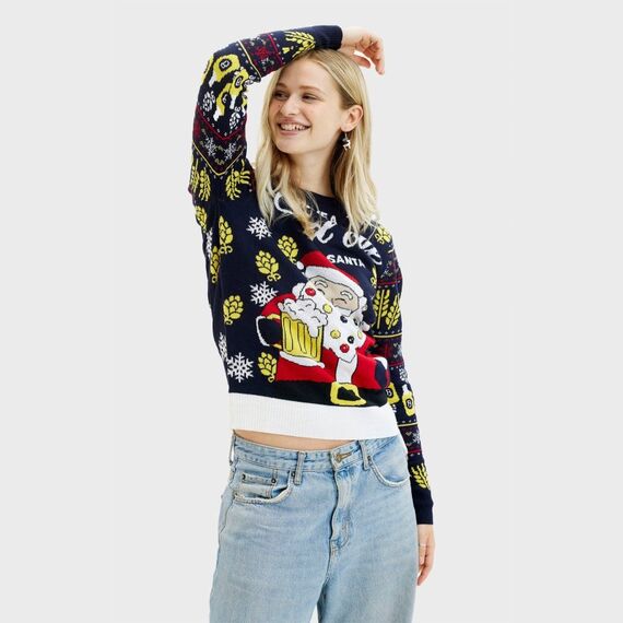 Christmas Sweats Have a Cold One with Santa Pullover, 2 image
