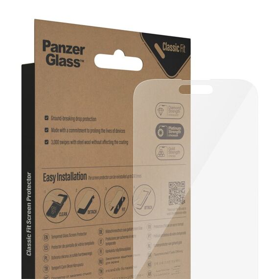 PanzerGlass ® Displayschutz iPhone 14 Pro Max | Classic Fit, 3 image