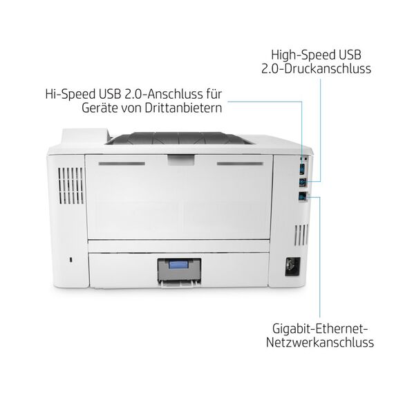 HP LaserJet Enterprise M406dn Schwarzweiß Drucker, Nur Ethernet; Duplex, 5 image