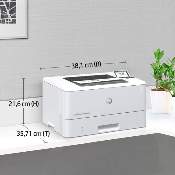 HP LaserJet Enterprise M406dn Schwarzweiß Drucker, Nur Ethernet; Duplex, 6 image