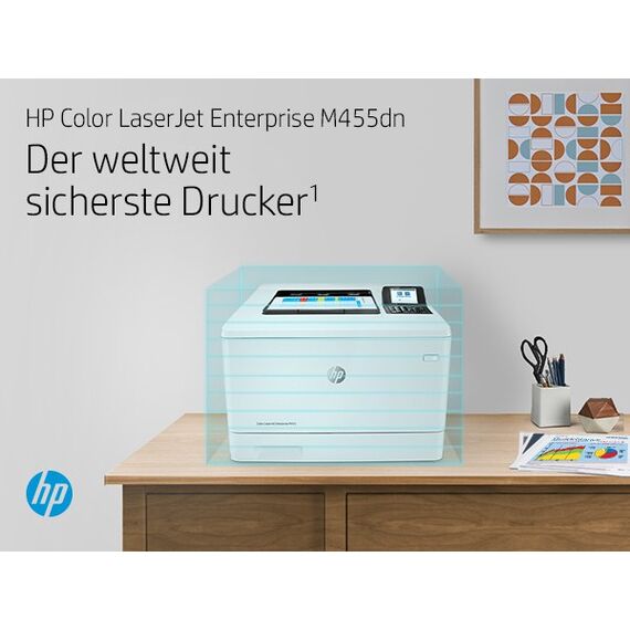 HP Color LaserJet Enterprise LaserJet Enterprise M455dn Farbe Drucker, Nur Ethernet; Duplex, 14 image