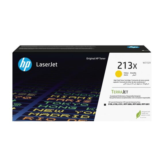 HP 213X Gelb Original LaserJet-Tonerkartusche mit hoher Reichweite