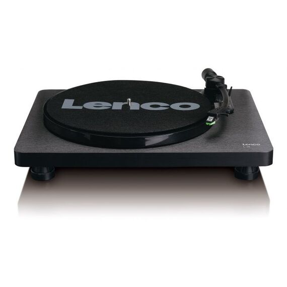 Lenco L-30BK Plattenspieler Audio-Plattenspieler mit Riemenantrieb Schwarz Halbautomatisch, 3 image