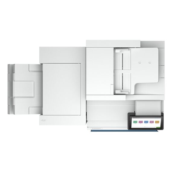 HP LaserJet Enterprise 8801z+ Multifunction Farbe Drucker, Nur Ethernet; Duplex; Kopierer, Scanner, 8 image