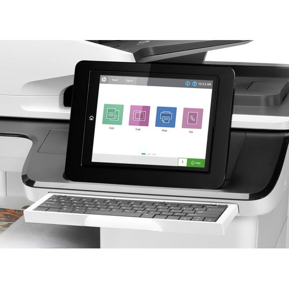 HP Color LaserJet Enterprise Flow LaserJet Enterprise Flow M776zs Wireless Multifunction Farbe Drucker, Kopierer, Scanner; Duplex, 2 image