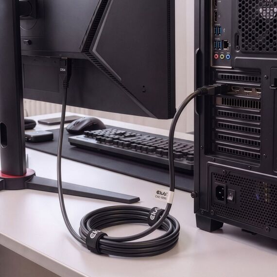CLUB3D DisplayPort™ 2.1 DP54 Kabel 8K165Hz 5m, 5 image