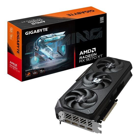 GIGABYTE Radeon RX 9070 XT GAMING OC 16G Grafikkarte