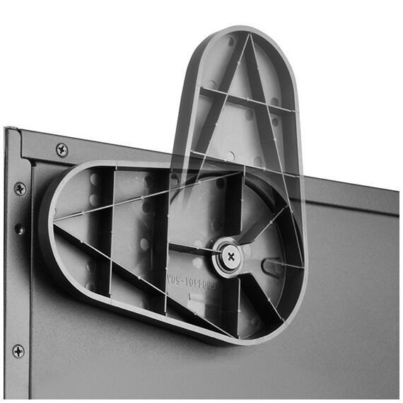 Silverstone RM51 Rack Schwarz, 4 image
