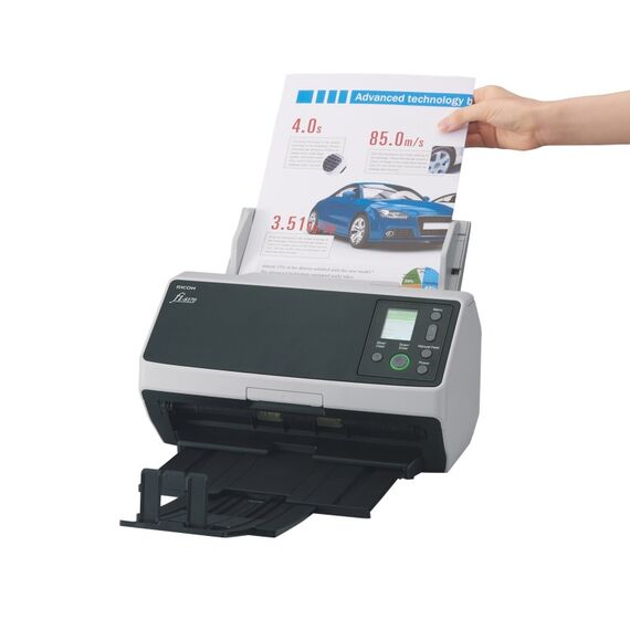 Ricoh fi-8170 ADF + Scanner mit manueller Zuführung 600 x 600 DPI A4 Schwarz, Grau, 3 image