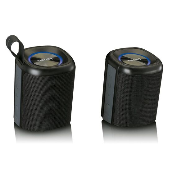 Lenco BTP-400BK Tragbarer-/Partylautsprecher Tragbarer Stereo-Lautsprecher Schwarz 20 W, 3 image