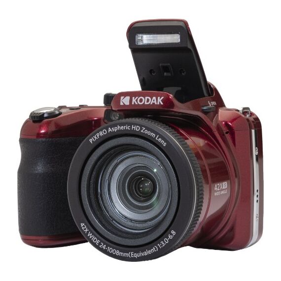 Kodak Astro Zoom AZ425 1/2.3" Bridgekamera 20,68 MP BSI CMOS 5184 x 3888 Pixel Schwarz, Rot